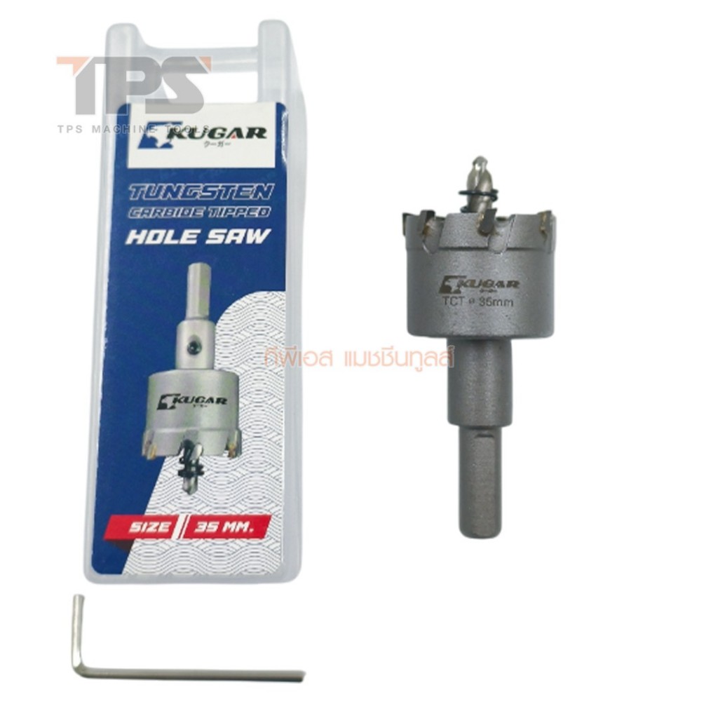 ดอกโฮลซอเจาะสแตนเลส TCT 35 มม. KUGAR