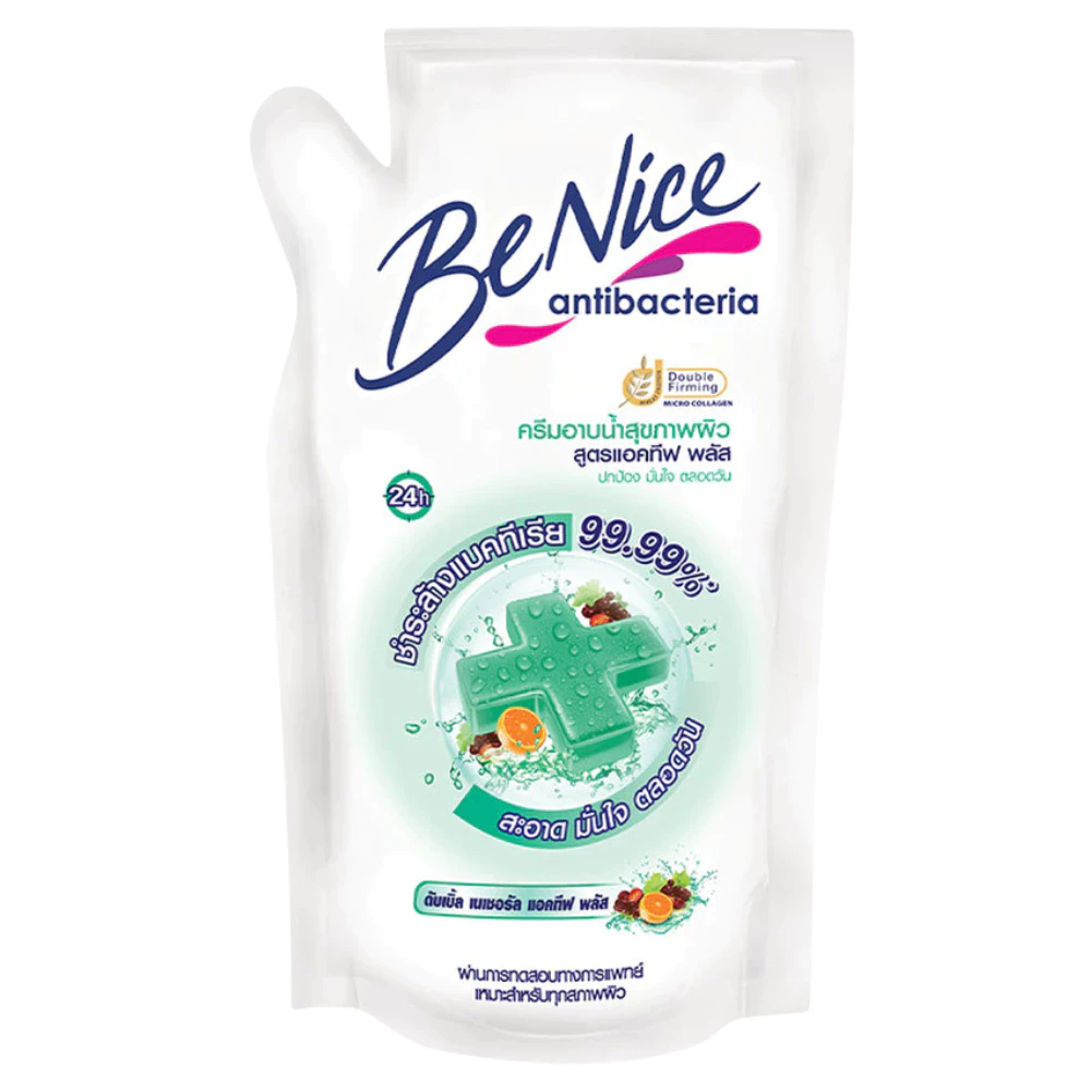 BeNice Shower Cream บีไนซ์ ครีมอาบน้ำ ชนิดถุงเติม 400 ml thumbnail 8