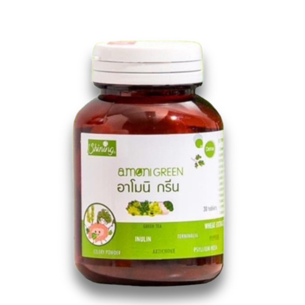 Amoni Green อาโมนิ กรีน 1 กระปุก (30 เม็ด)