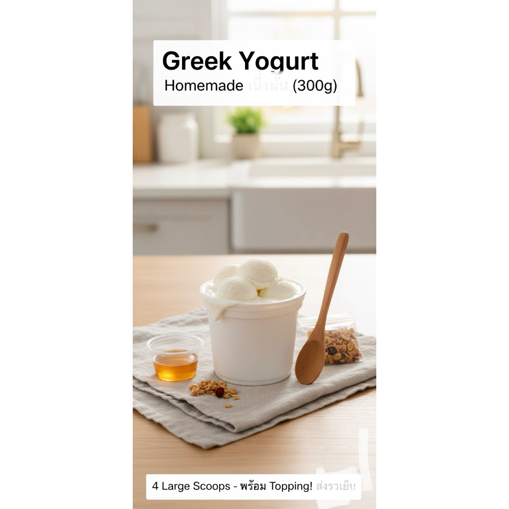 Greek yogurt (Plain) 300g