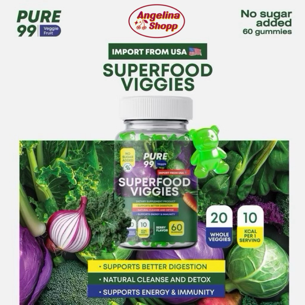 Veggies Gummy (กัมมี่ 20 ชนิด)