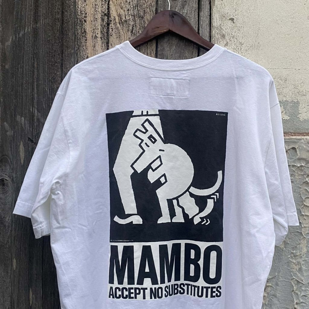 เสื้อยืดมือสอง งานป้าย เสิ้อเซิร์ฟบอร์ด MAMBO Surf Vtg.🌊
