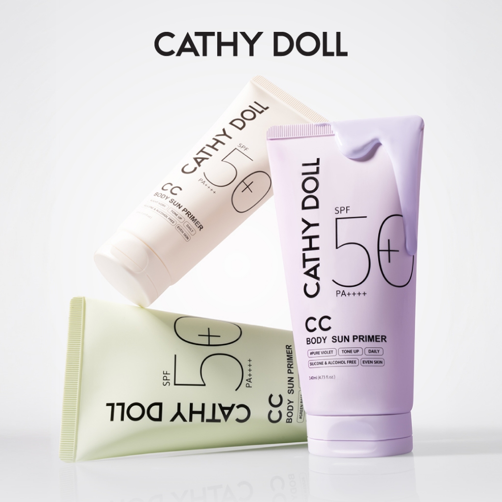 Cathy Doll ซีซีบอดี้ซันไพรเมอร์ เอสพีเอฟ50+ พีเอ++++ 140ml เคที่ดอลล์