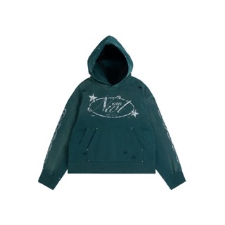 44TEES 41 Green Faded เสื้อฮูดดี้