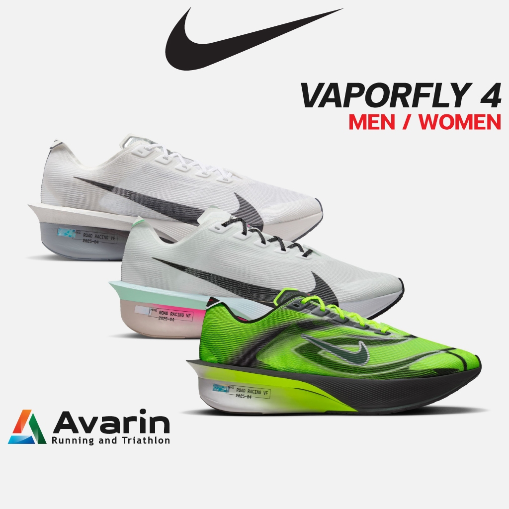 Nike Zoomx Vaporfly Next% 4 [Men / Women]  [ฟรี! ตารางซ้อม] รองเท้าวิ่งถนน สำหรับวิ่งทำความเร็ว