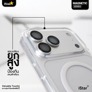 [iStar] เคสใส แม่เหล็ก กันกระแทก เคสไอโฟน 17ProMax 17 16 pro max 16plus 15proamx 15 13 14 12 11