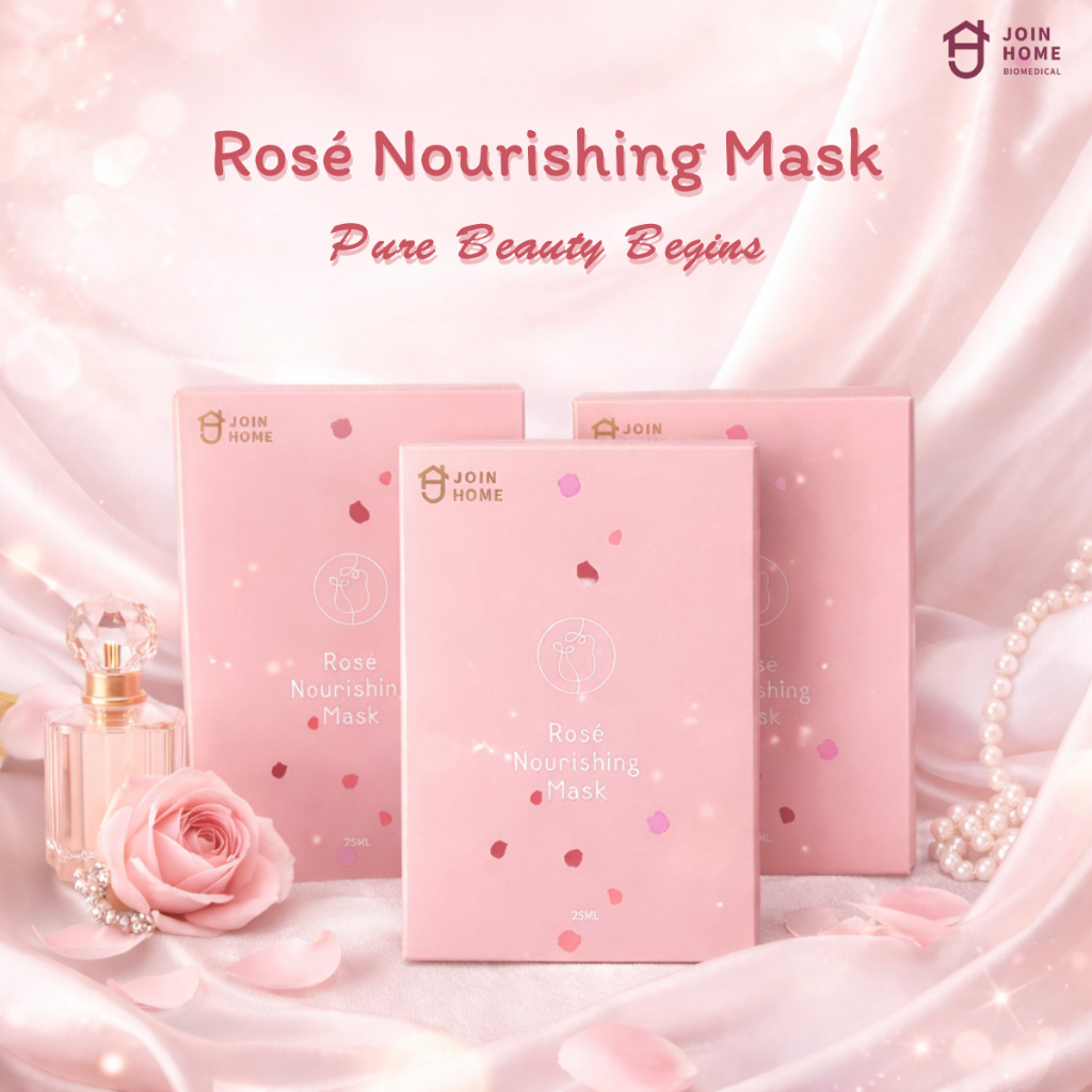 Join Home Rose Nourishing Mask มาส์กหน้าสำหรับผิวที่ต้องการความชุ่มชื้นและบำรุงด้วยส่วนผสมจากดอกกุหล