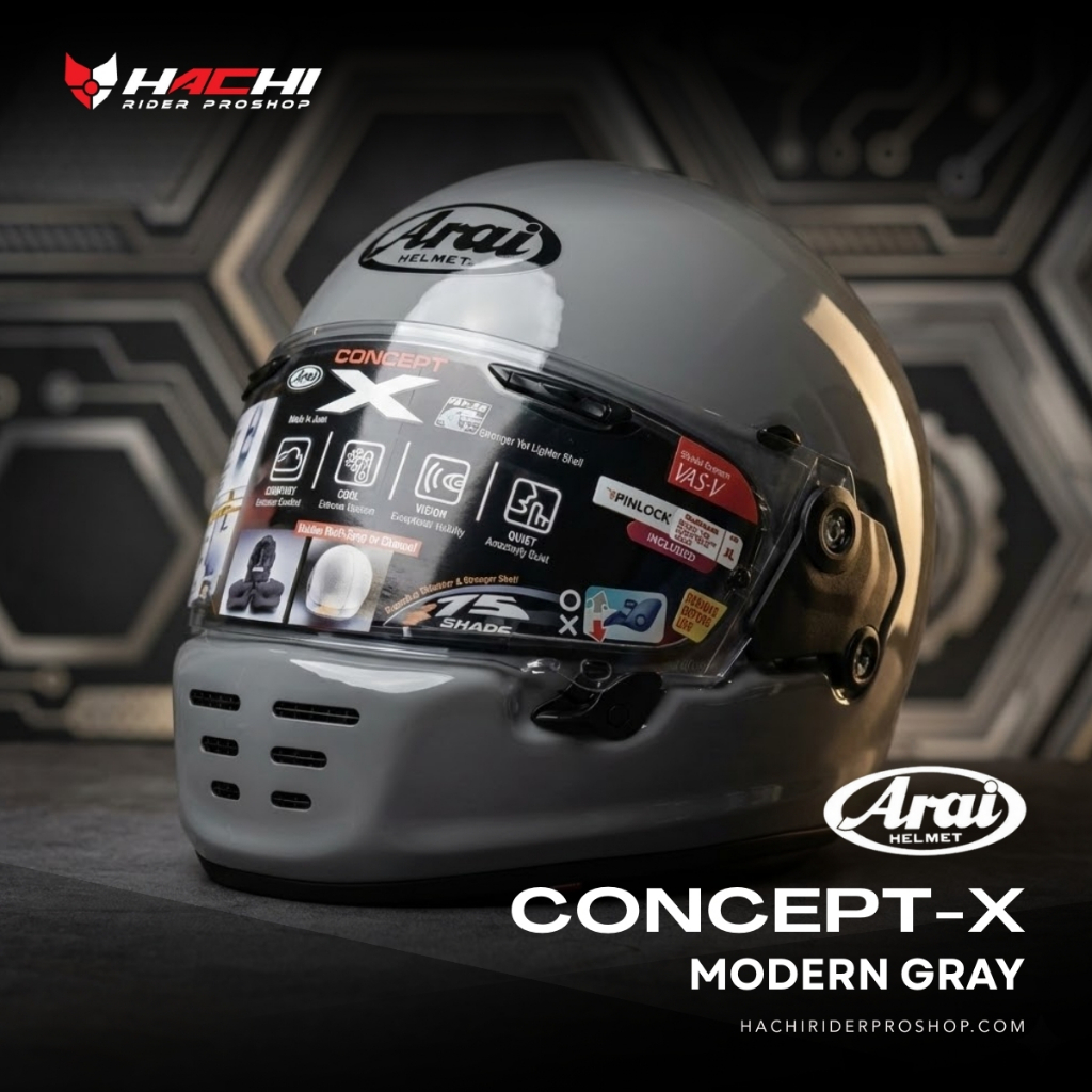 ARAI CONCEPT-X - Modern Gray
