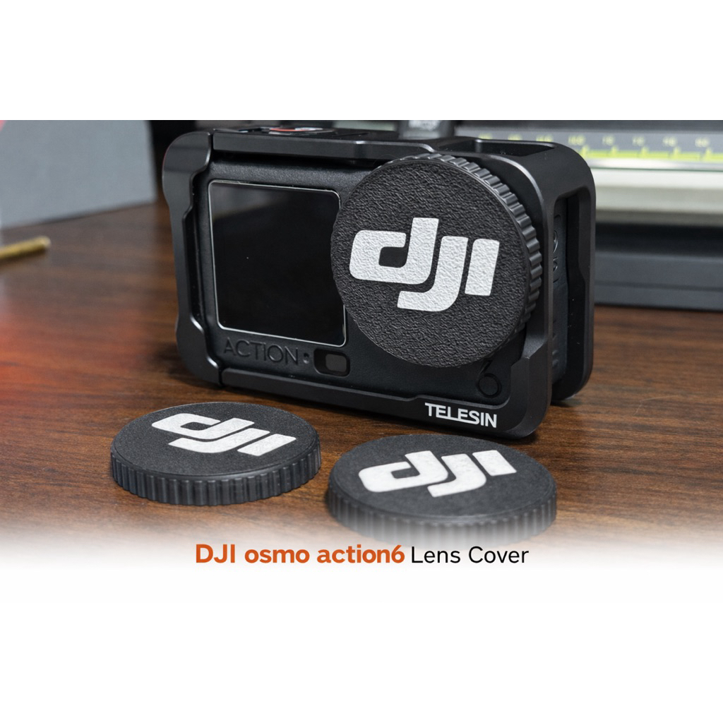 ฝาปิดเลนส์ DJI Osmo Action 6 | ป้องกันฝุ่น กันรอย ใส่พอดีเลนส์