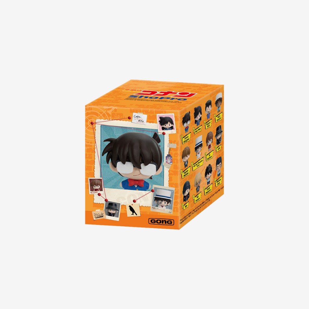 (แบบจุ่ม) พร้อมส่ง🇹🇭 Pop mart Detective Conan-Super Mini Figure 4cm กล่องสุ่มโคนัน ลิขสิทธิ์แท้💯