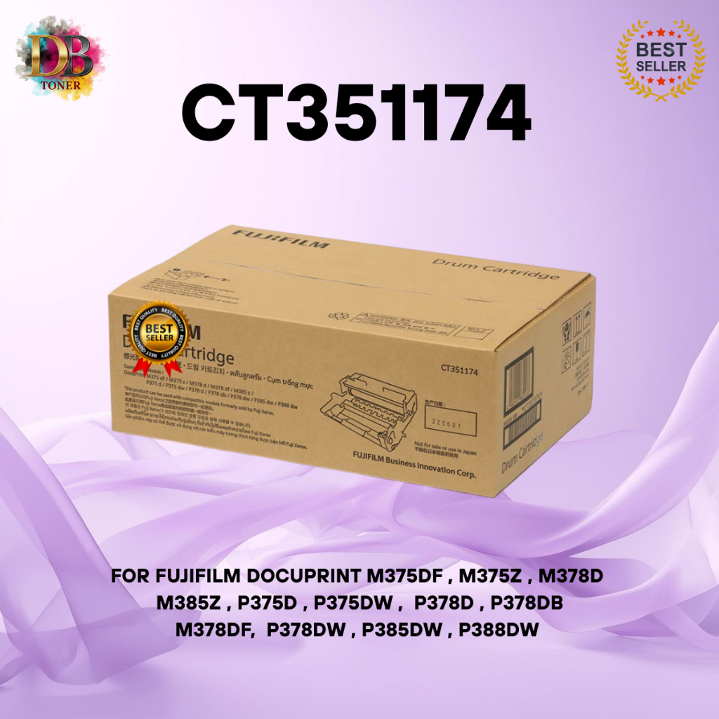 FujiFilm CT351174 Drum สำหรับเครื่อง M375 df/M375 z/M378 d/M378 df/M385 z/P375 d/P375 dw/P378 d/P378
