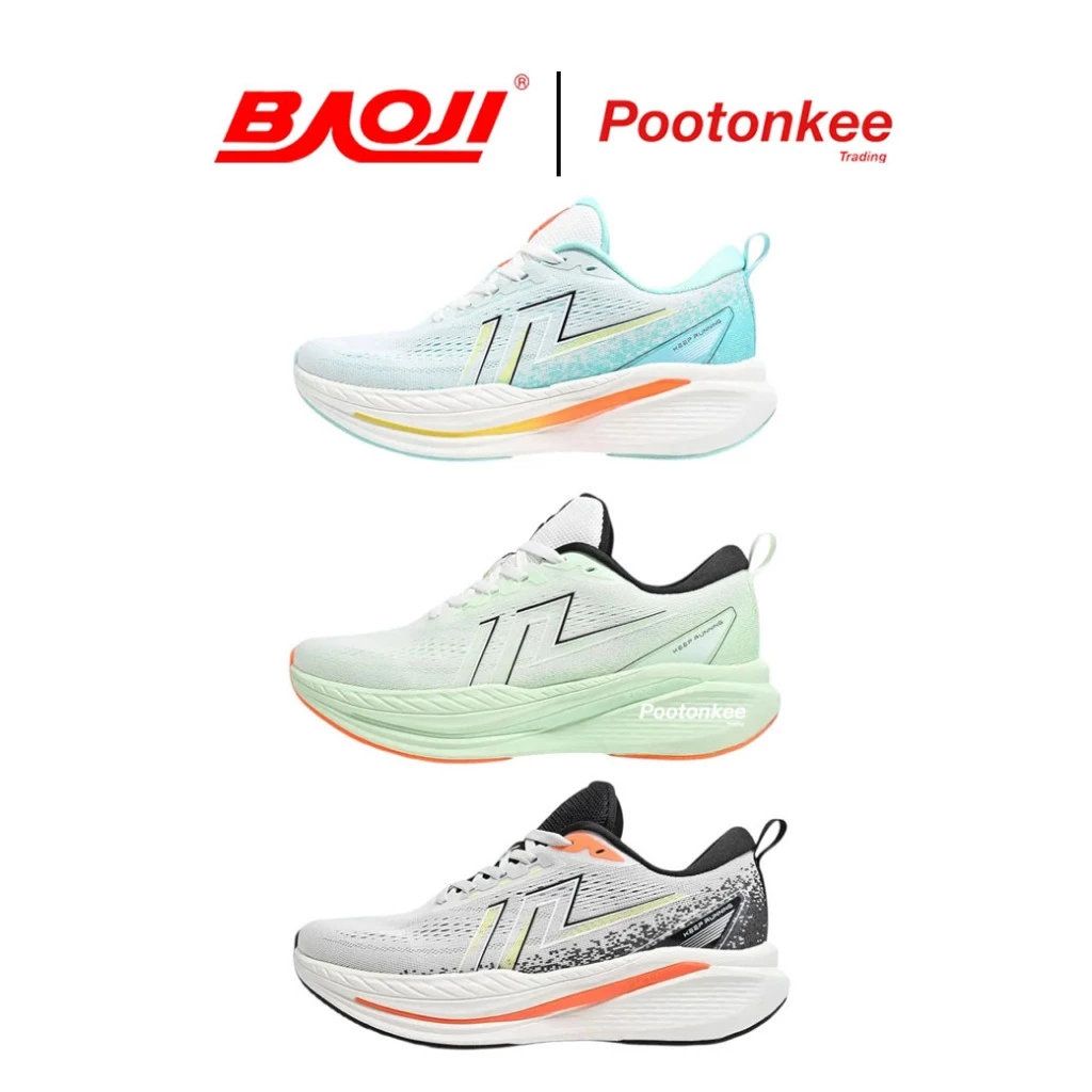 BAOJI บาโอจิ Running รุ่น BJM 952 รองเท้าผ้าใบ รองเท้าวิ่งผู้ชาย ไซส์ 41-45