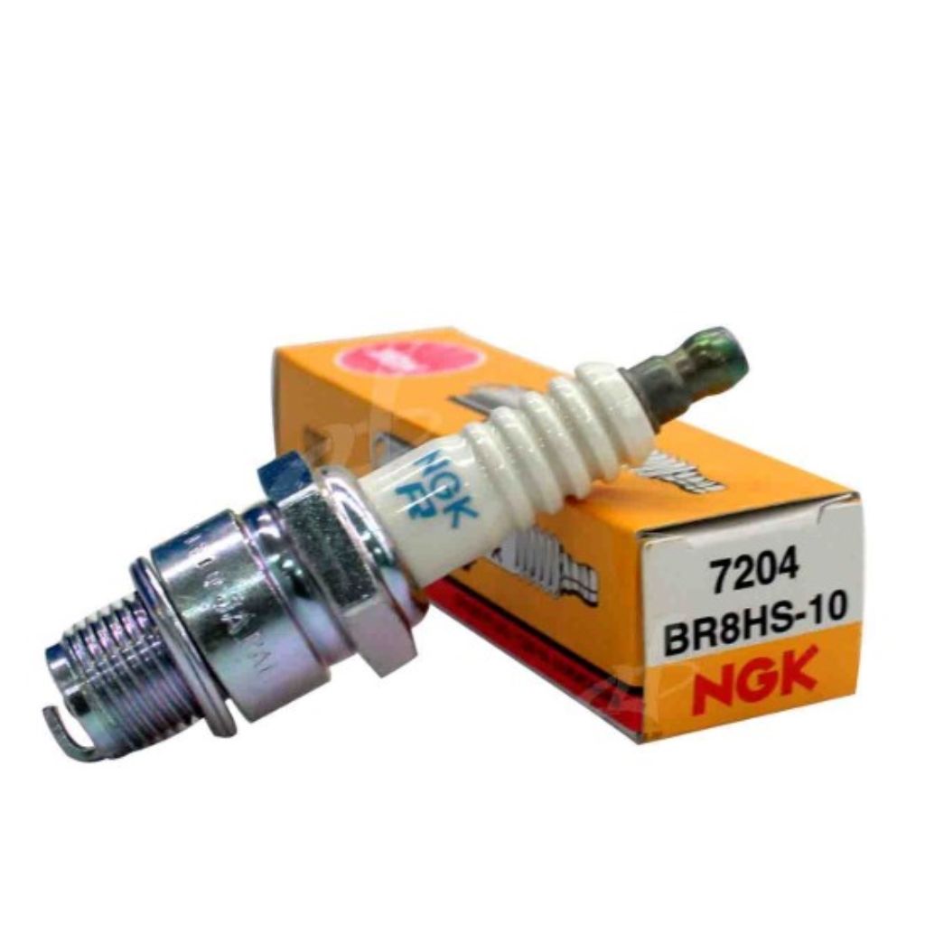 หัวเทียนเรือ NGK BR8HS-10 ใช้กับเครื่องยนต์เรือ YAMAHA เครื่อง 2จังหวะ รุ่น 200AETX , 200AETL , 225D