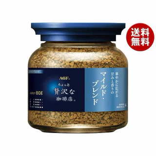 Maxim Luxury Blend Coffee กาแฟแม็กซิม สำเร็จรูป กาแฟ maxim สีน้ำเงินแถบทอง ของแท้💯จากญี่ปุ่นExp:2028