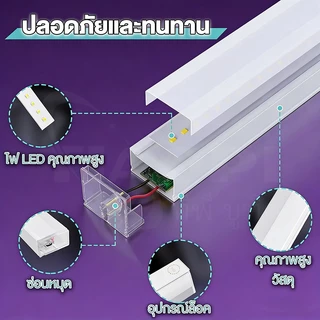 จัดส่ง 24 ชั่วโมง ไฟรังผึ้ง LED หกเหลี่ยม 3 หลุม ติดเพดาน สว่างสูง กันน้ำ ต่อเชื่อมไร้รอยต่อ ใช้ในโรงรถ ล้างรถ