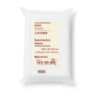 MUJI มูจิ กระดาษ เช็ด แว่น ตา ผ้าเช็ดแว่น ของแท้