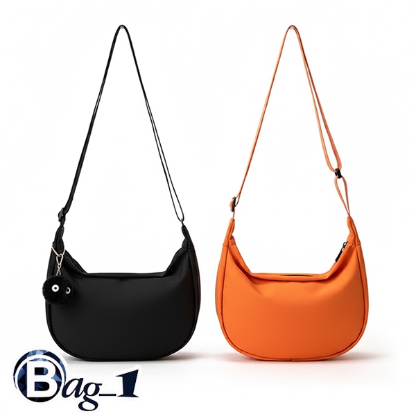 bag_1(BAG1743) กระเป๋าผ้าสะพายข้าง แฟชั่น สีสด มี 4 สี