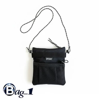 bag_1(BAG1641) W1กระเป๋าผ้าสะพายข้างสายเชือกSPORเวอร์ชั่นเกาหลี ผ้าใบ