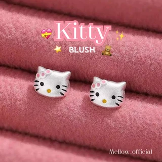 🎀 ต่างหูคิตตี้เงิน น่ารัก มินิมอล คุณหนูมาก PM7 mellow