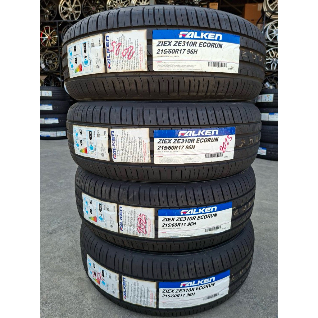 🚗🚓Falken 215/60/17 ZE310 ยางใหม่ปี25