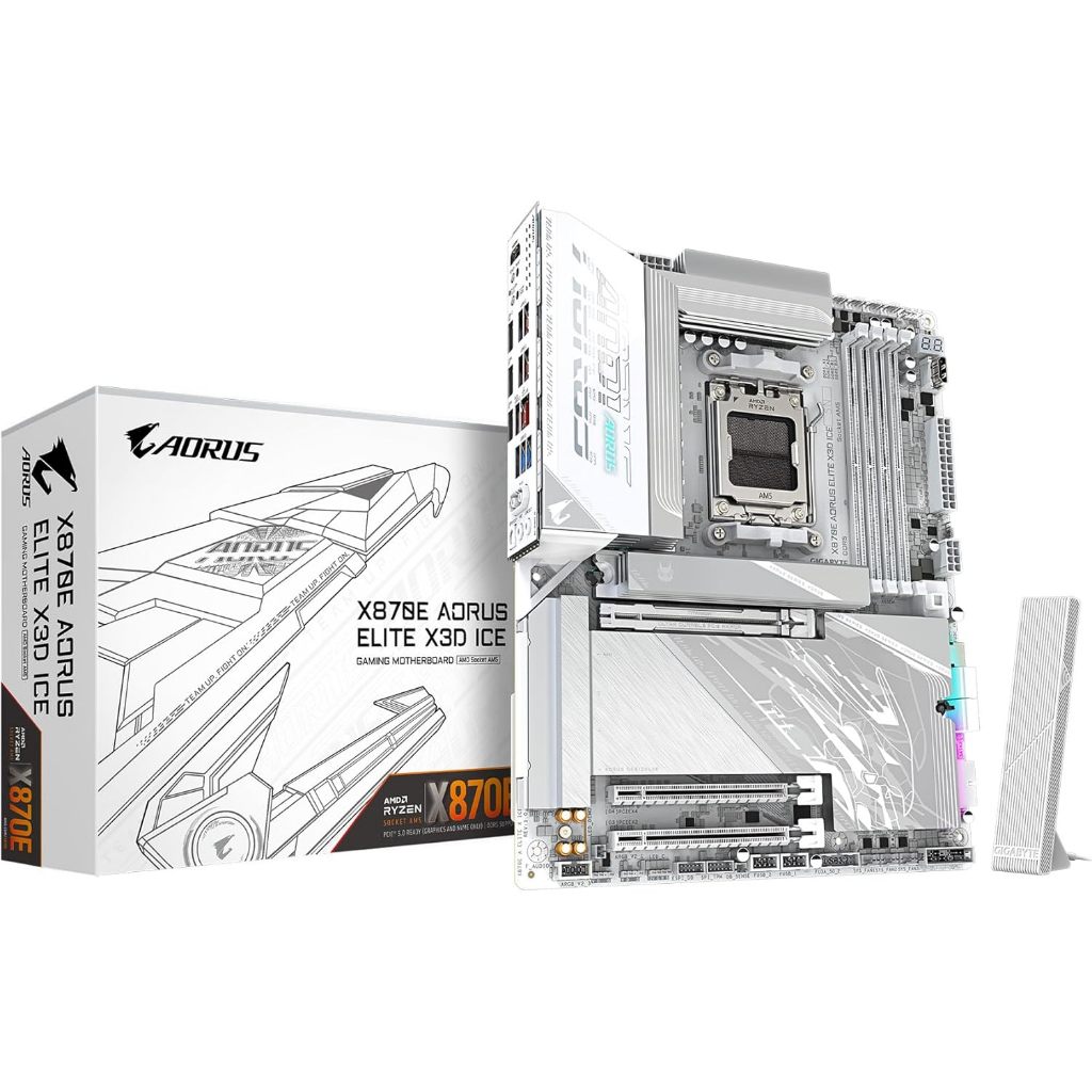 GIGABYTE X870E AORUS ELITE X3D ICE AM5 MAINBOARD