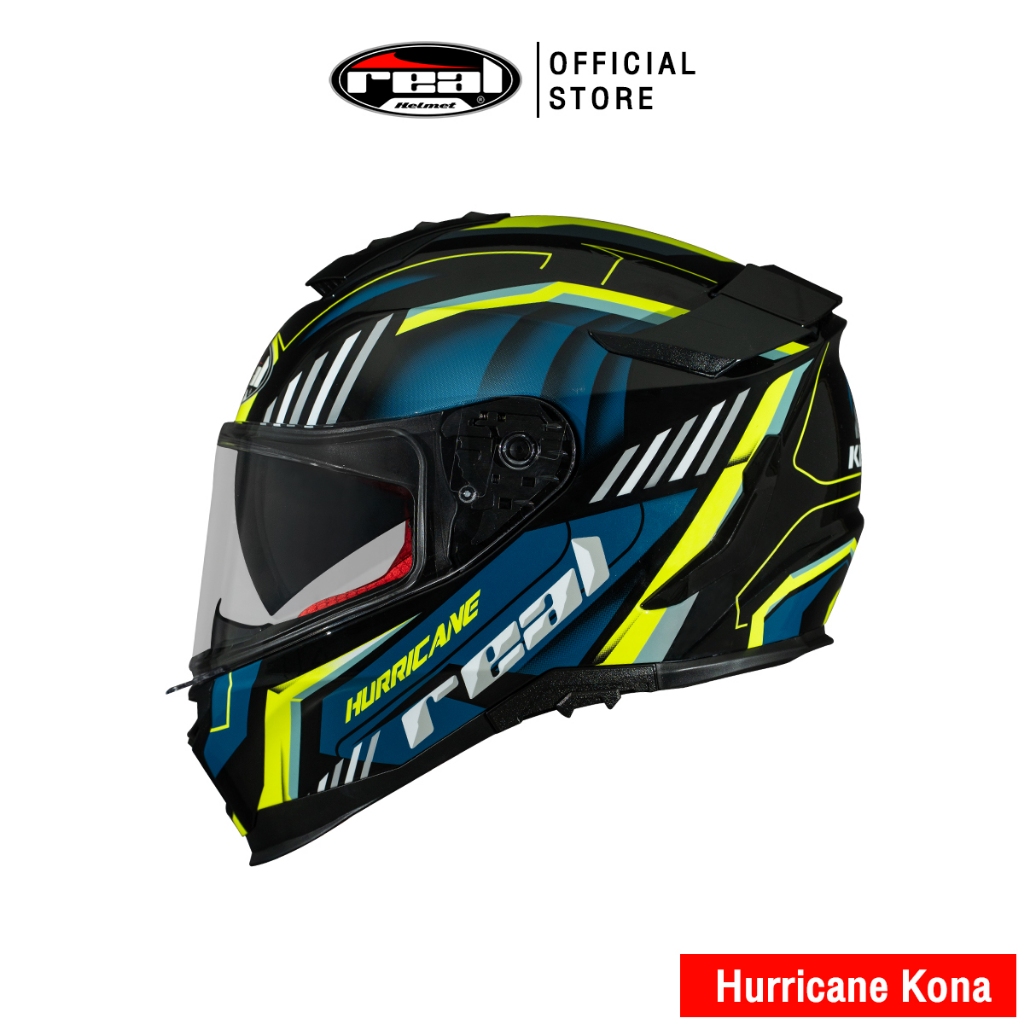 Real Helmets - หมวกกันน็อคเต็มใบ หมวกกันน็อค Hurricane Kona