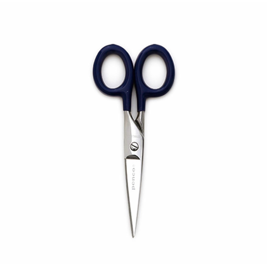 Penco Stainless Scissors Navy (HDP196-NV) / กรรไกรสแตนเลส สีน้ำเงิน แบรนด์ Penco จากประเทศญี่ปุ่น