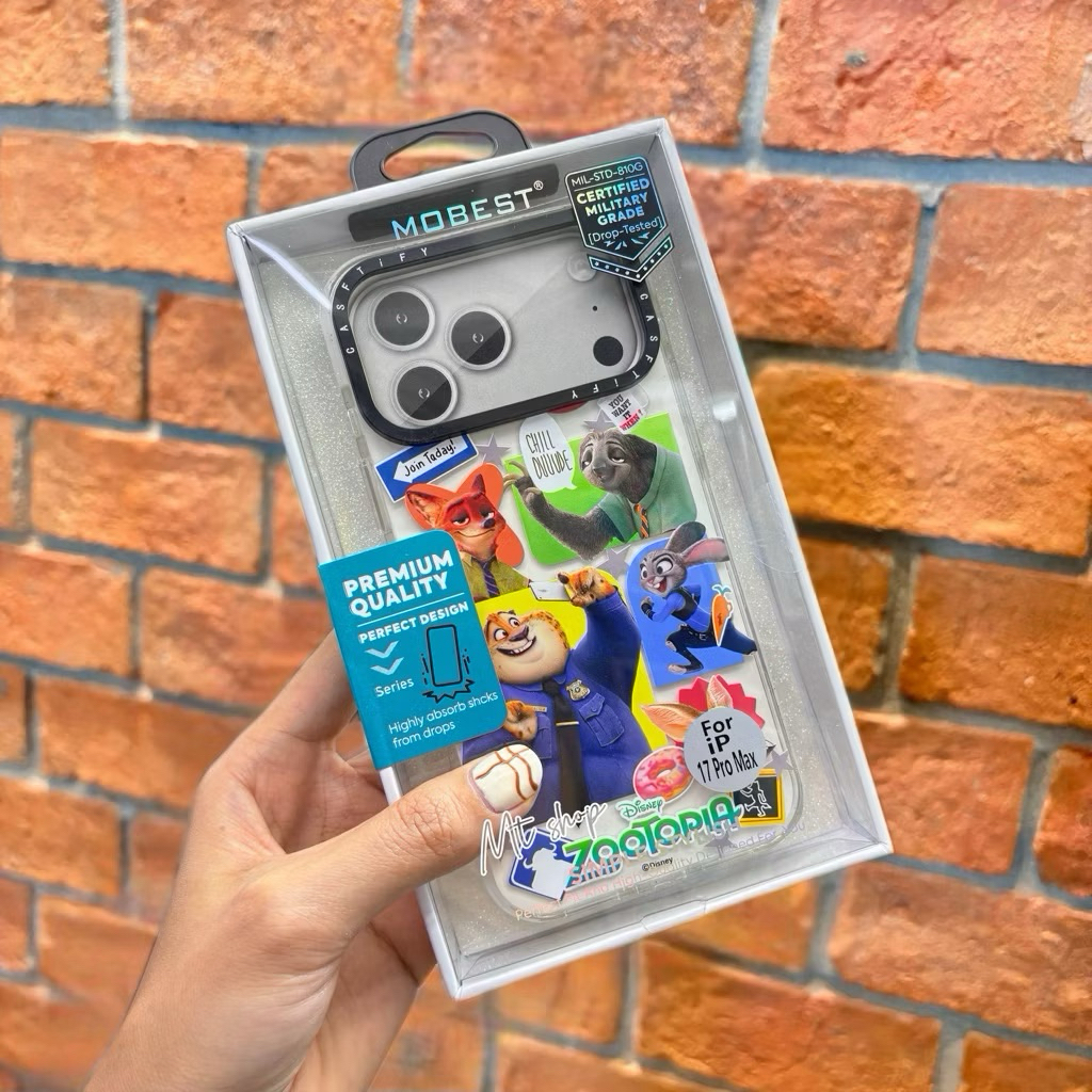 🎉Mobest Case ลายการ์ตูน Zootopia Collection สำหรับรุ่น iP 17pro 17promax