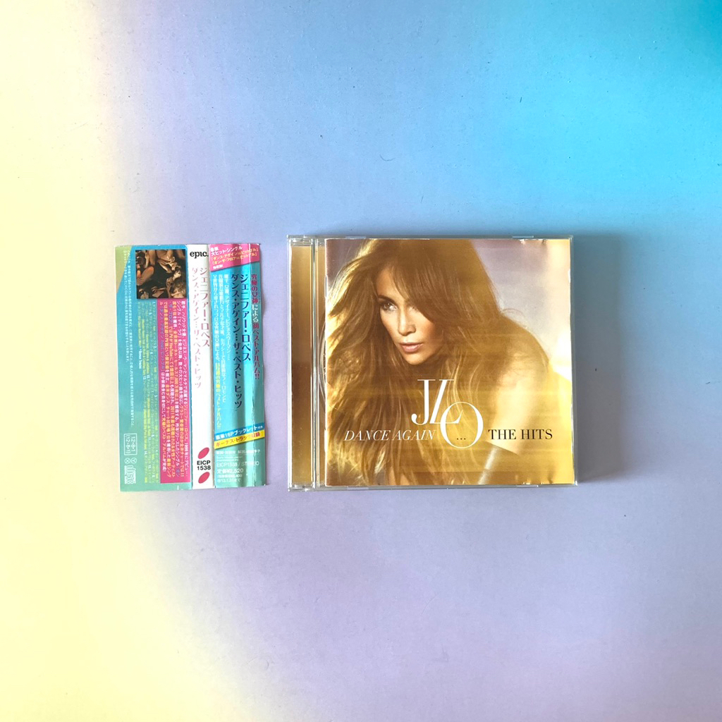 🛒 (พร้อมส่ง) CD ซีดีเพลง: Jennifer Lopez — Dance Again...The Hits (Japan Bonus Track) x Pitbull, Flo