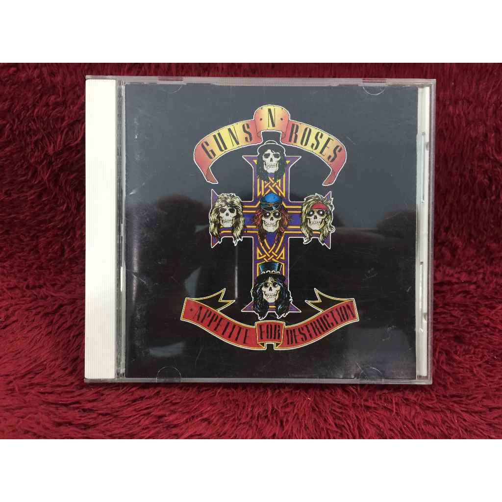 CD Guns N' Roses - Appetite for Destruction สภาพตามรูปปก AA239-95