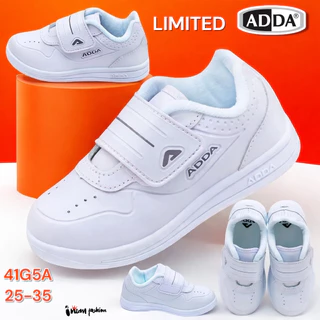 NFshoes  รองเท้านักเรียน ADDA  Limited รุ่น 41G5A ใส่ง่าย เบาสบาย ตีนตุ๊กแกแบบแปะ ใช้ได้ทั้งเด็กชายและเด็กหญิง W/H