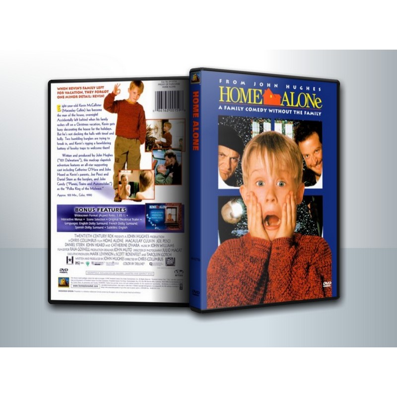 [ DVD Movie มีปก+สกรีนแผ่น ] Home Alone Collection  โดดเดี่ยวผู้น่ารัก 1990-2002 รวม 4 ภาค
