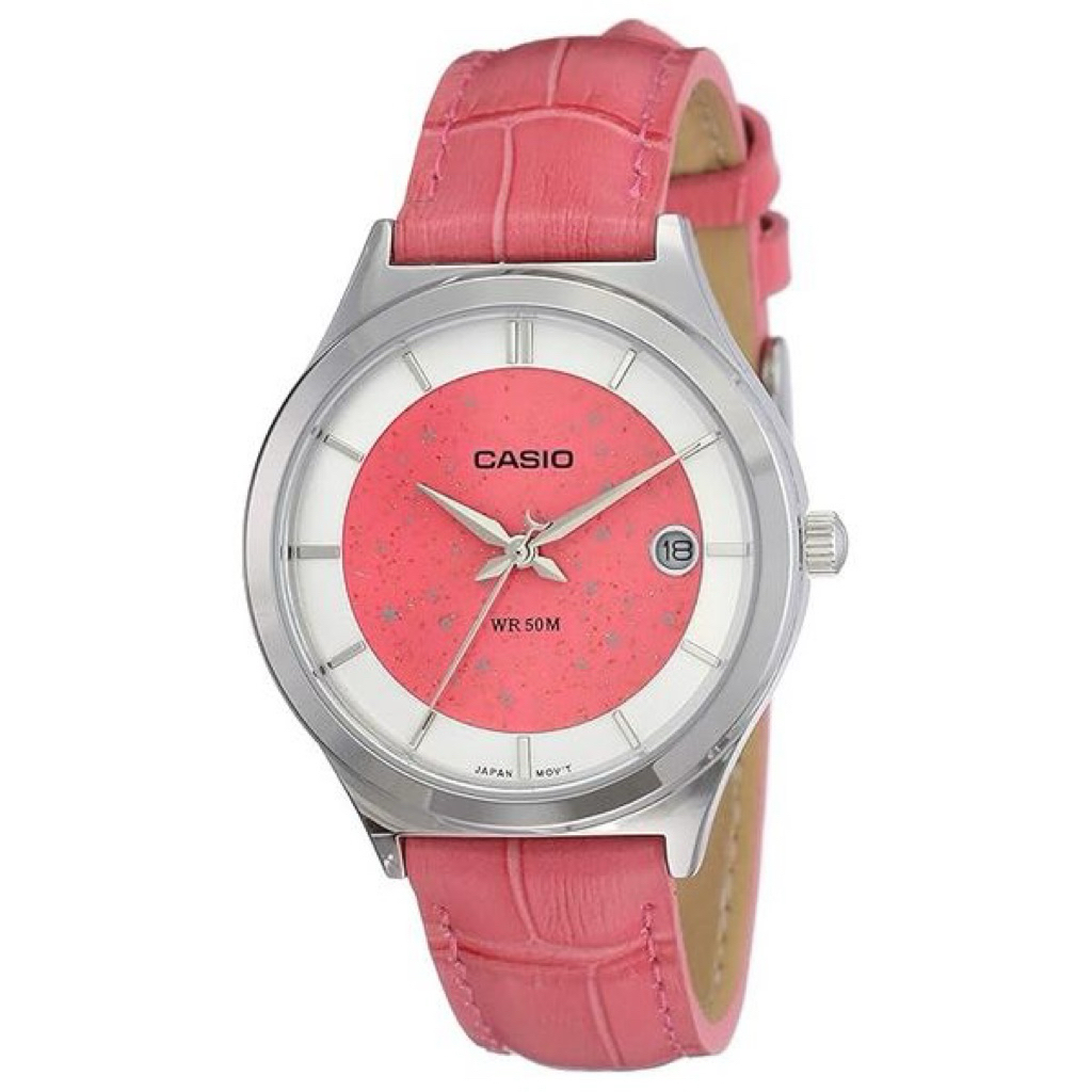 *มือสอง* นาฬิกา Casio WR50M สีชมพู