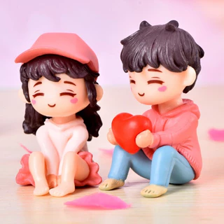 ตุ๊กตาคู่รัก ตุ๊กตาบ่าวสาว ครอบครัวจิ๋ว เค้กแต่งงาน ร้านไทยพร้อมส่ง สีสวยวางบนเค้กได้ ส่งไวได้เร็ว