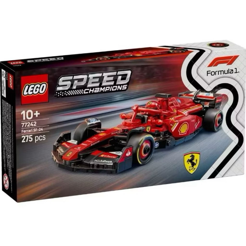 Lego Speed Champion 77242 Ferrari SF-24 F1® Race Car  (ของแท้ พร้อมส่ง)