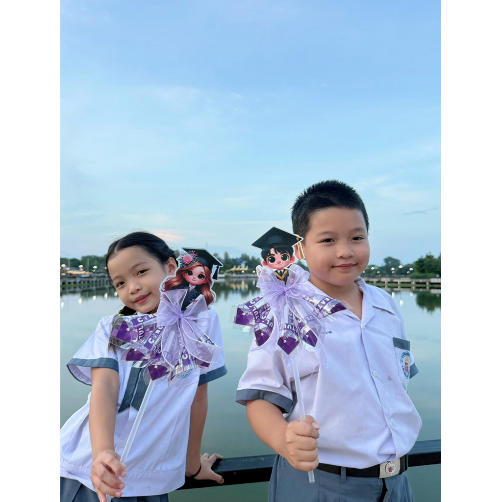 (N.29) ก้านใส่ธนบัตร ใส่ได้ทุกแบงค์ ช่อบัณฑิตน้อย จำนวน 5 ซอง