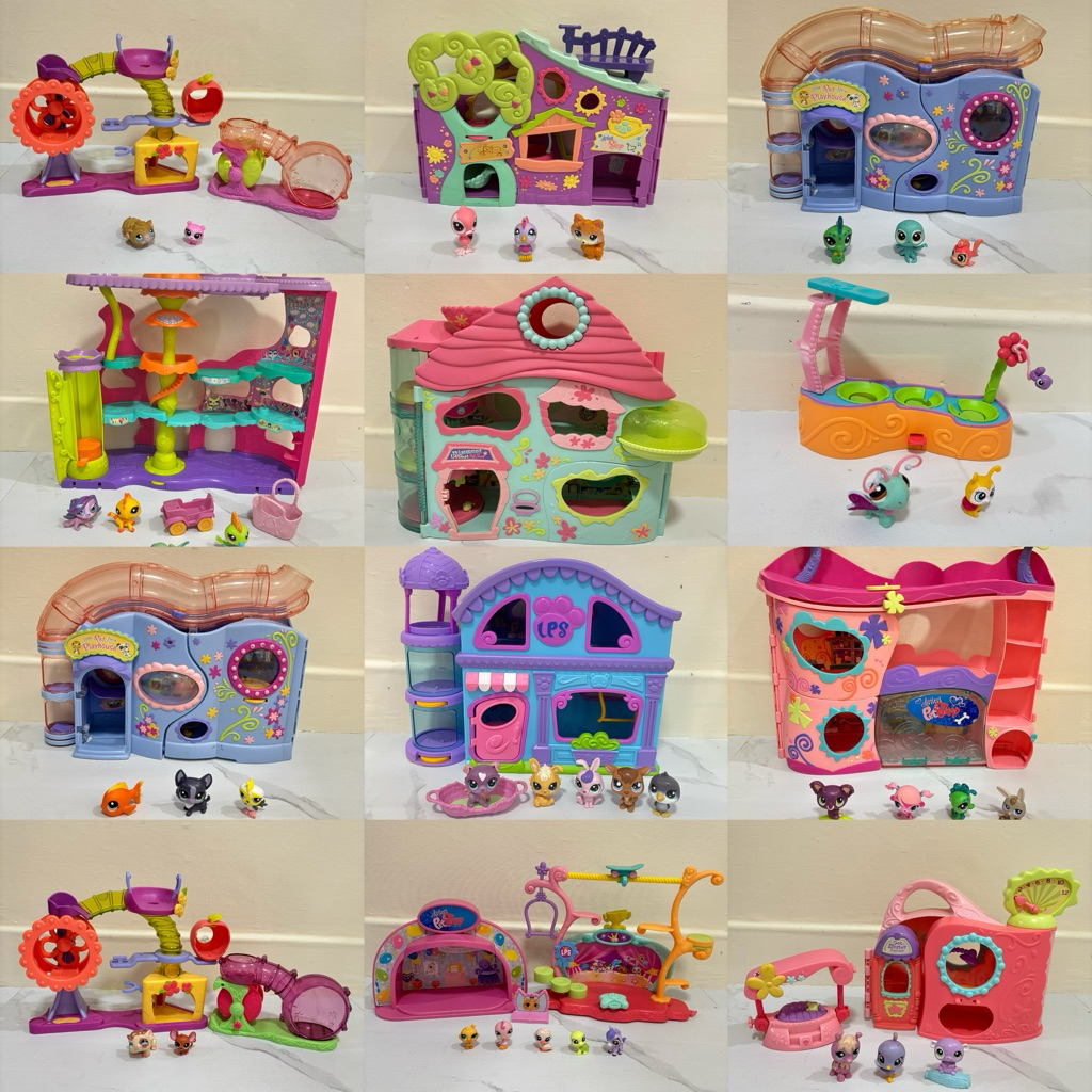 LPS Littlest pet shop มือ2 พร้อมตัวเล่น