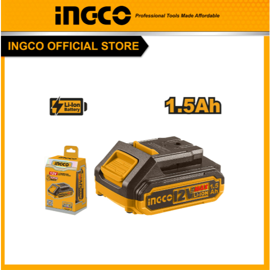 INGCO รุ่น FBLI12151 แบตเตอรี่ลิเธียมไอออน 12 V