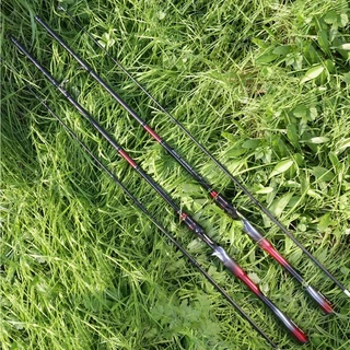 คันเบ็ดตกปลา คันเบ็ด Baitcasting/Spinning Rod ML การกระทำ 2 ส่วน 6-12ปอนด์ คันเบ็ด สำหรับจิ๊กกิ้ง คันเบ็ดพกพาสำหรับตกปลา