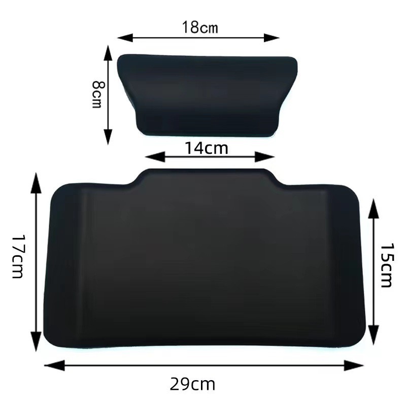 ✨COD✨ชุดเบาะพนักพิงหลัง สําหรับรถจักรยานยนต์ หมอนอิงกรณีหาง พอดีกับความสบายเบาะรองหลังลำตัว - รูปที่ 7