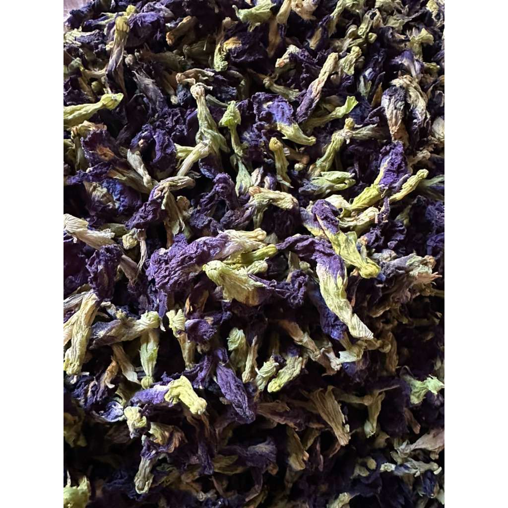 อัญชันตากแห้ง 40, 100 กรัม (Dried Butterfly Pea Flowers) ราคา ถูกที่สุด ดีลบีเคเค แกลเลอรีภาพที่ 2