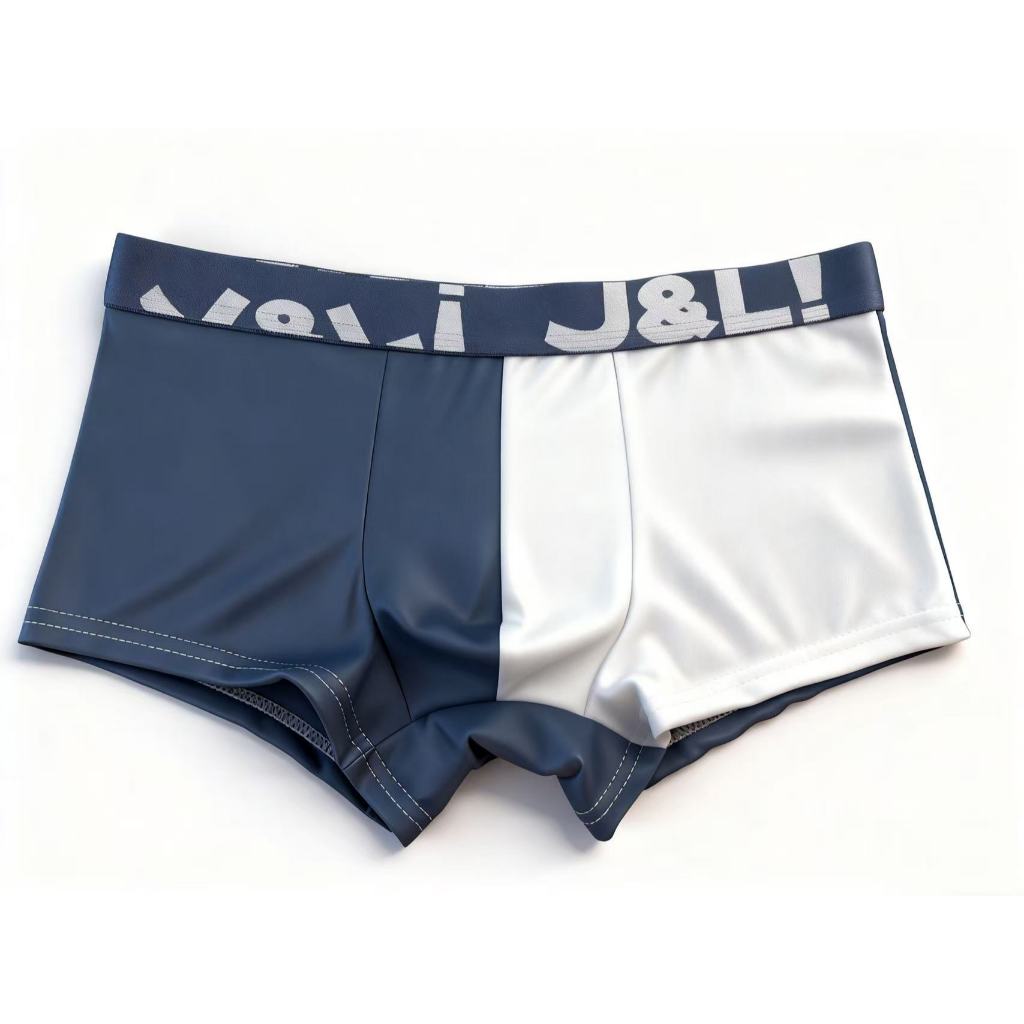 กางเกงในแบบเอวแบนระบายอากาศสำหรับผู้ชาย