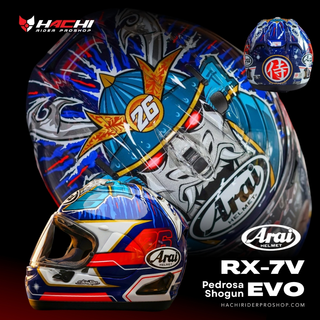 ARAI RX-7V EVO - Pedrosa Shogun