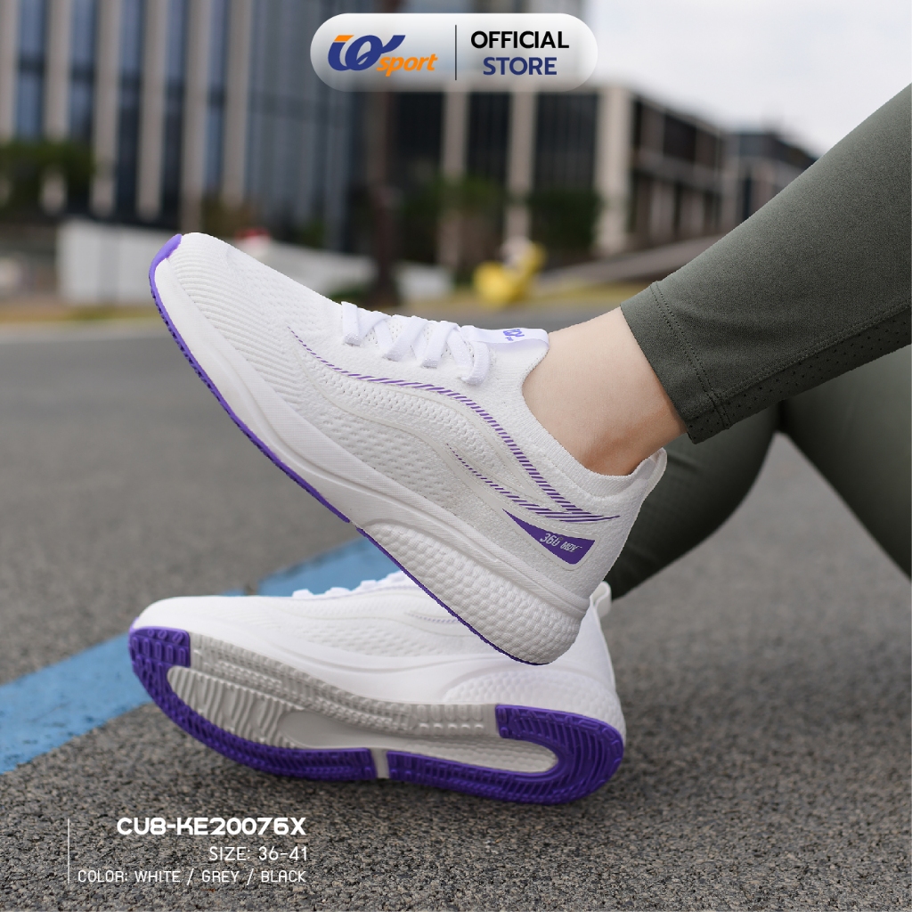 IQ SPORT รองเท้าผ้าใบผู้หญิง (Slip on)  แต่งเชือก รหัส CU8-KE20076L