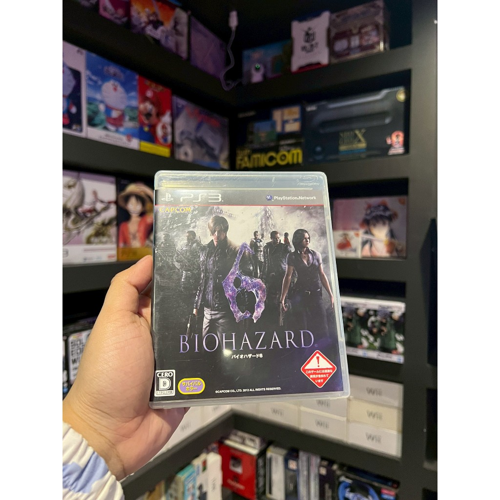 แผ่นแท้ PS3 Resident Evil 6 (Biohazard 6) Zone2 Japan