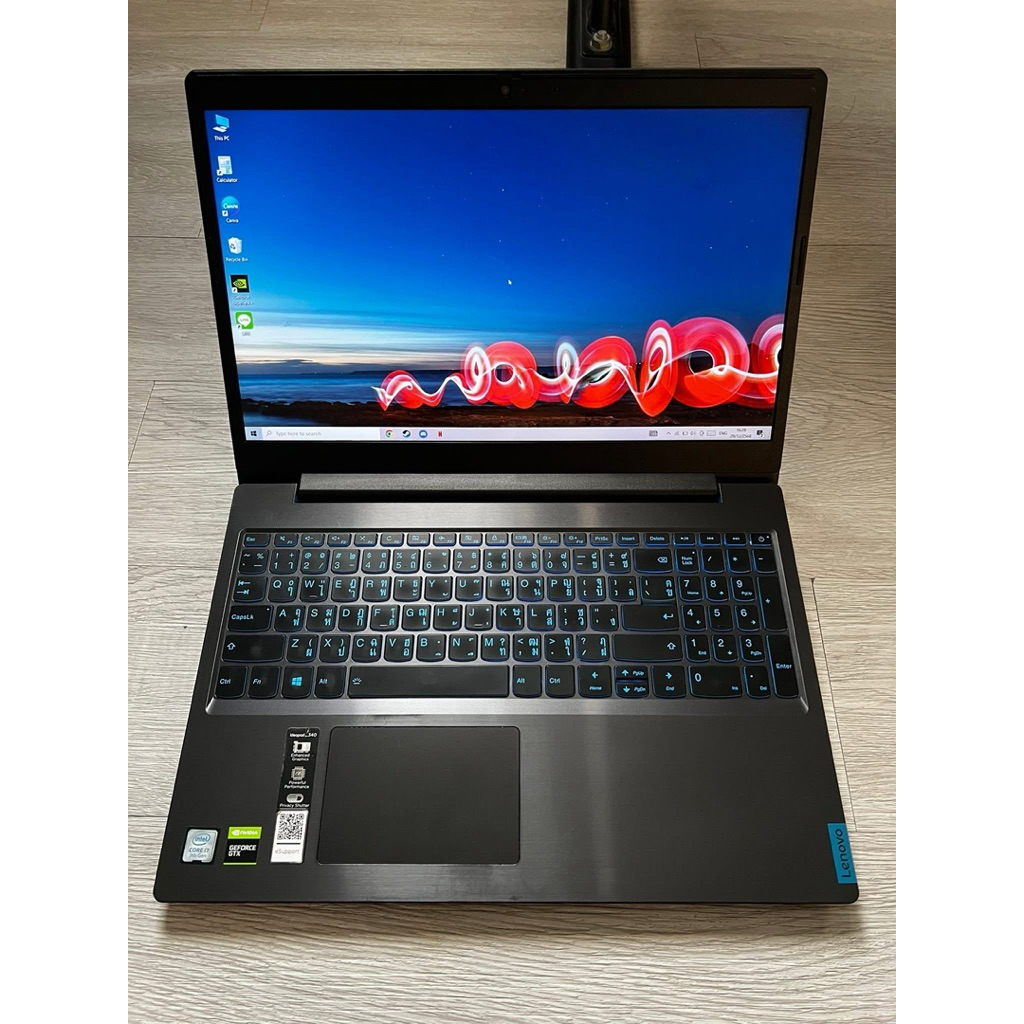 โน๊ตบุ๊คมือสอง เกมมิ่ง Lenovo i7-9750HF