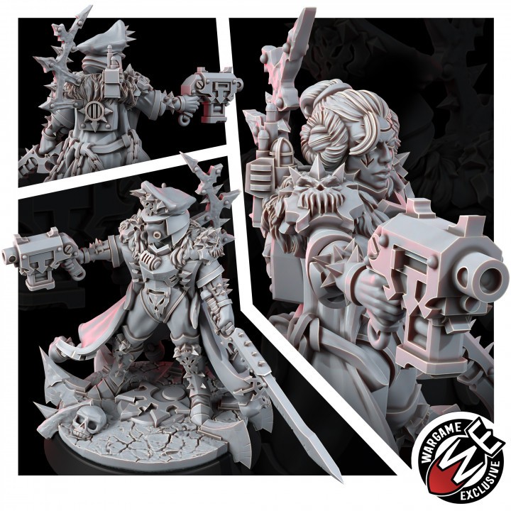 Renegades of Pain Vol.1 : Collection : Miniature Resin โมเดลบอร์ดเกม ผลิตตามสั่ง Tabletop Ogrun Chaos