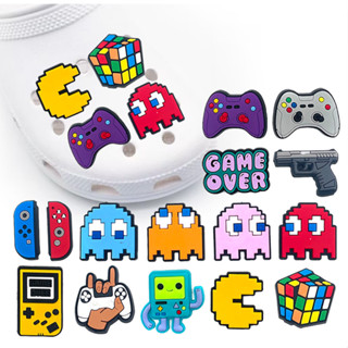 Hot การ์ตูน shoe charms DIY ถอดแยกได้ sandal pin อุปกรณ์เสริ…