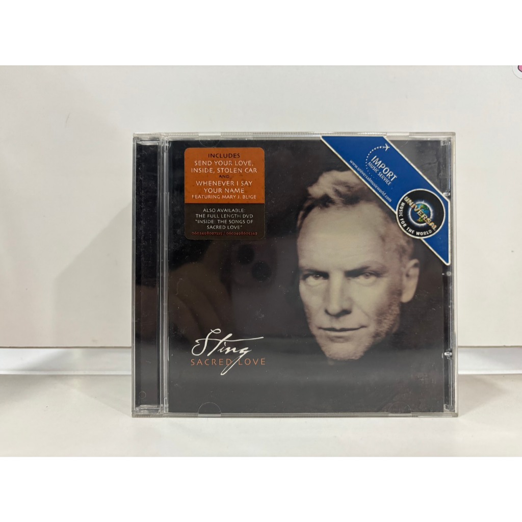 1 CD MUSIC  ซีดีเพลงสากล       STING SACRED LOVE A&M RECORDS   (N6E26)