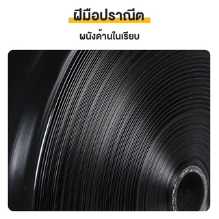 สายส่งน้ำ PE (สีดำ-ใส) ขนาด1-3 นิ้ว ยาว100 เมตร ทนแดดทนฝน น้ำหนักเบา เคลื่อนย้ายสะดวก ท่อส่งน้ำ ไม่ซึม ไม่มีรอยต่อ